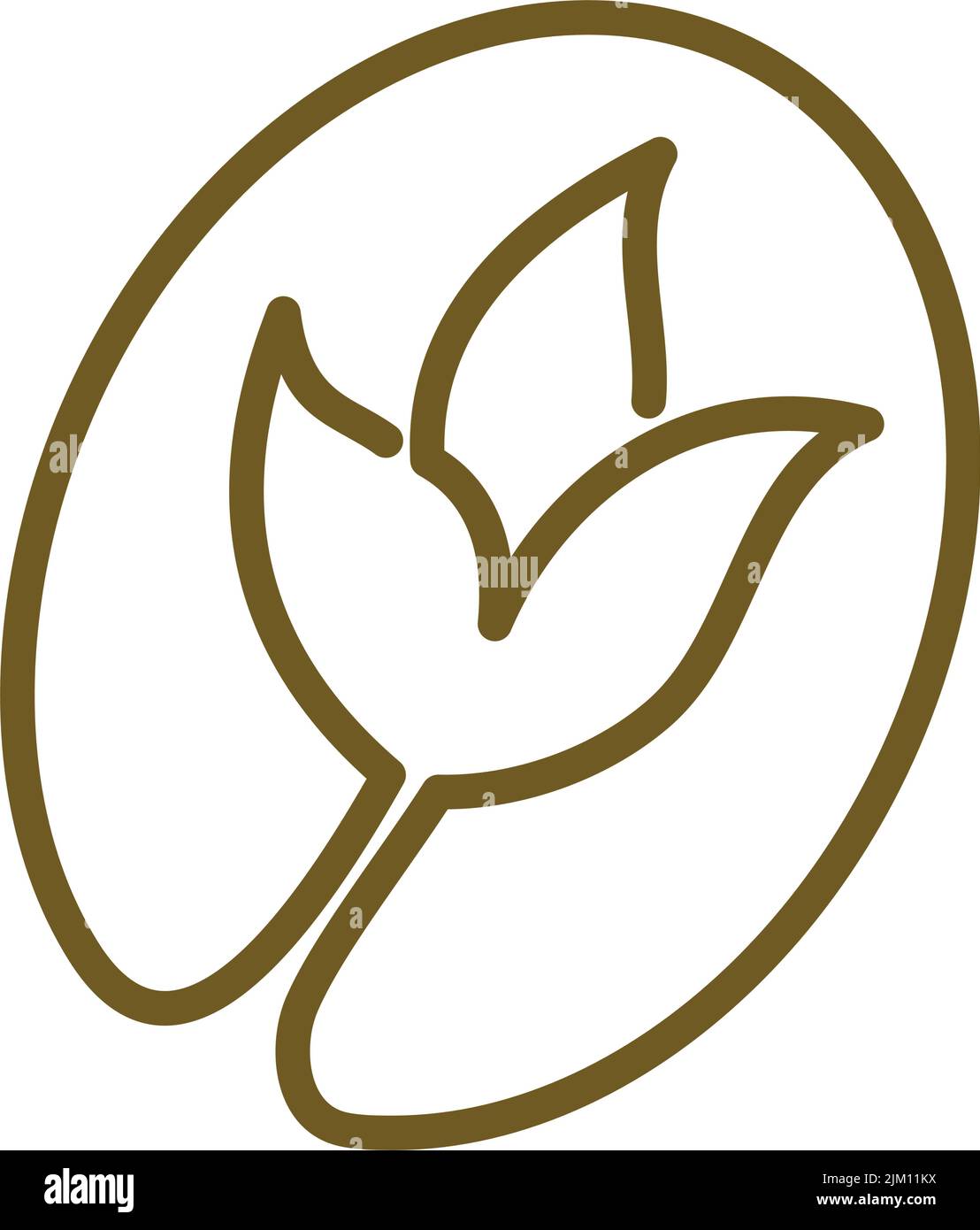 flower logo Icon Illustration Brand Identity Stock Vector Image & Art ...