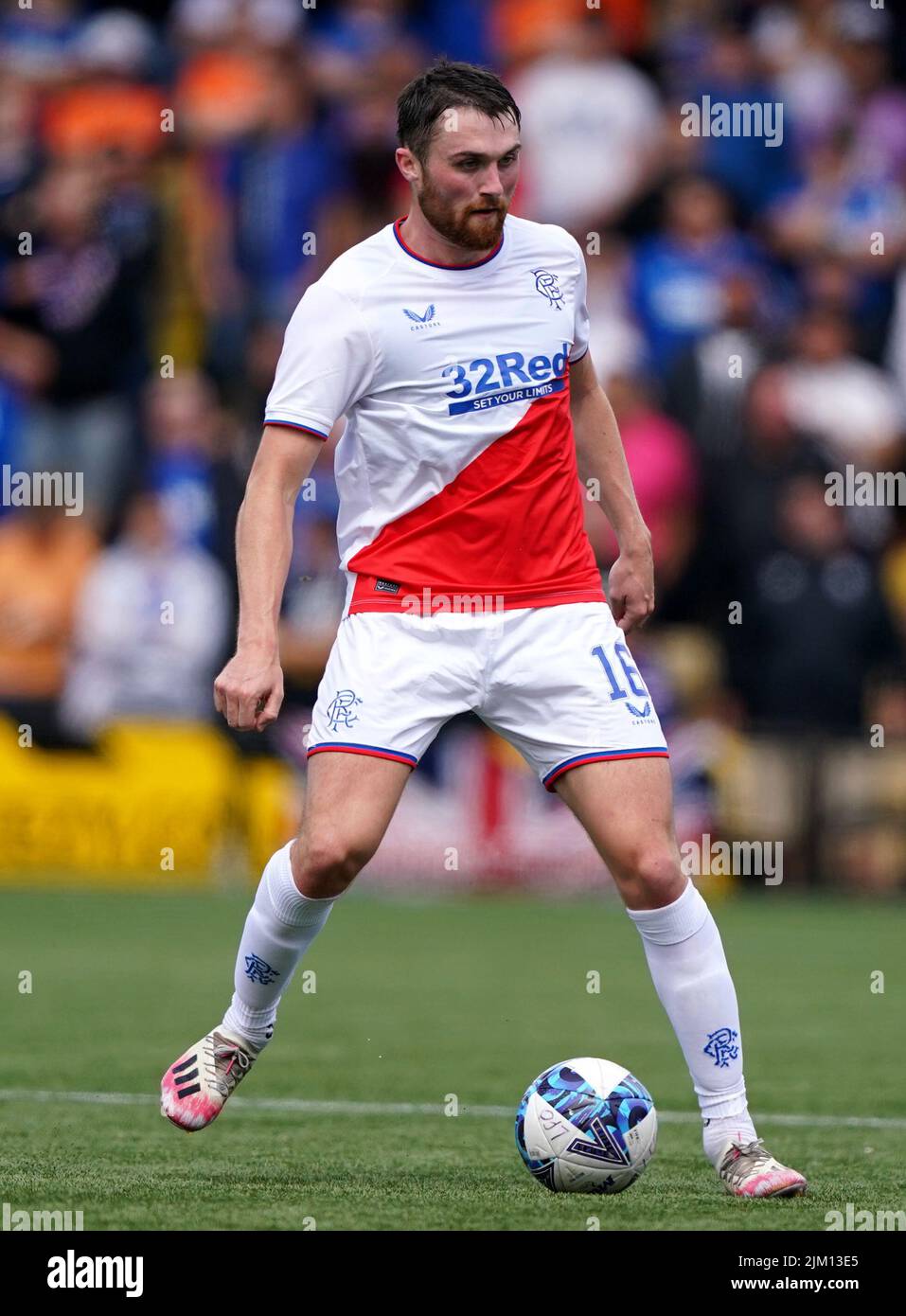 Rangers' John Souttar during the cinch Premiership match at the Tony Macaroni Arena, Livingston. Picture date: Saturday July 30, 2022. Stock Photo
