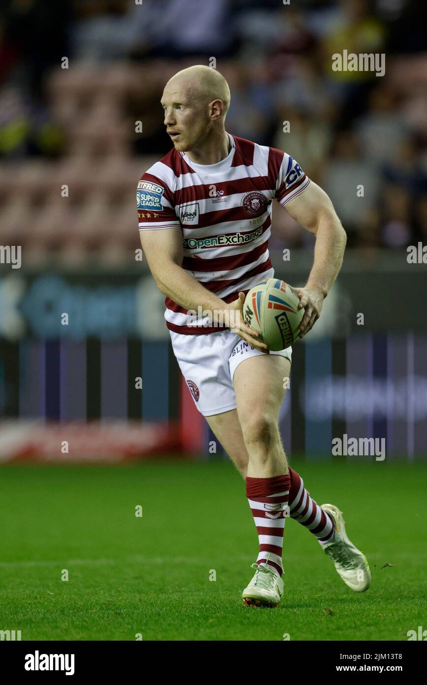 Wigan Warriors Liam Farrell during the Betfred Super League match at ...