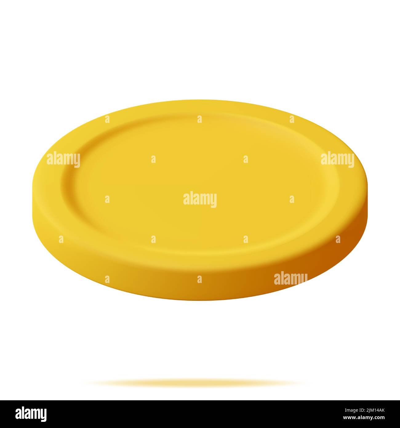 3D Gold Coin Icon Isolated Stock Vector Image & Art - Alamy