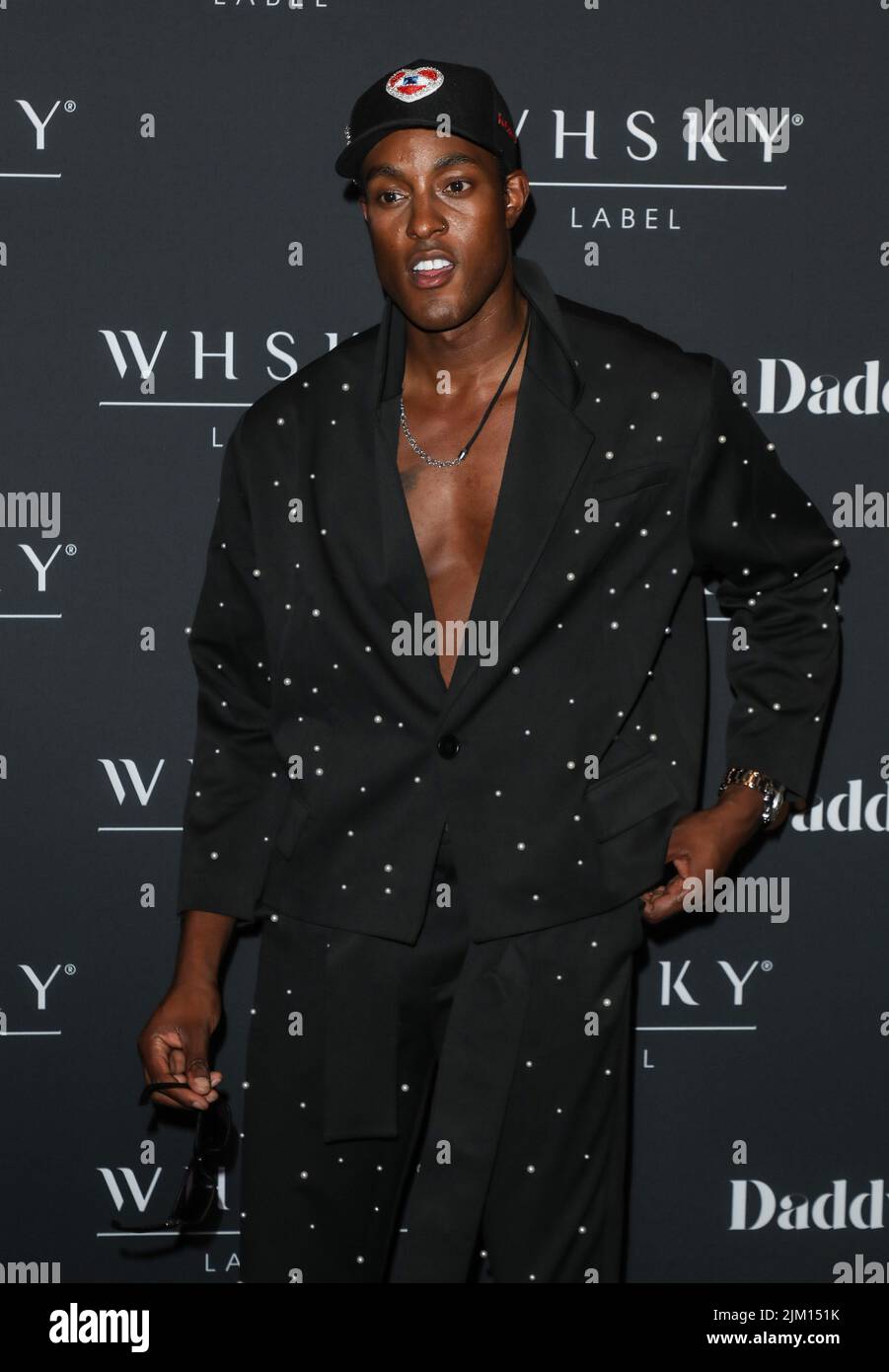 Stefan Pierre Tomlin seen attending the WHSKY Label launch party at Aures in London Stock Photo