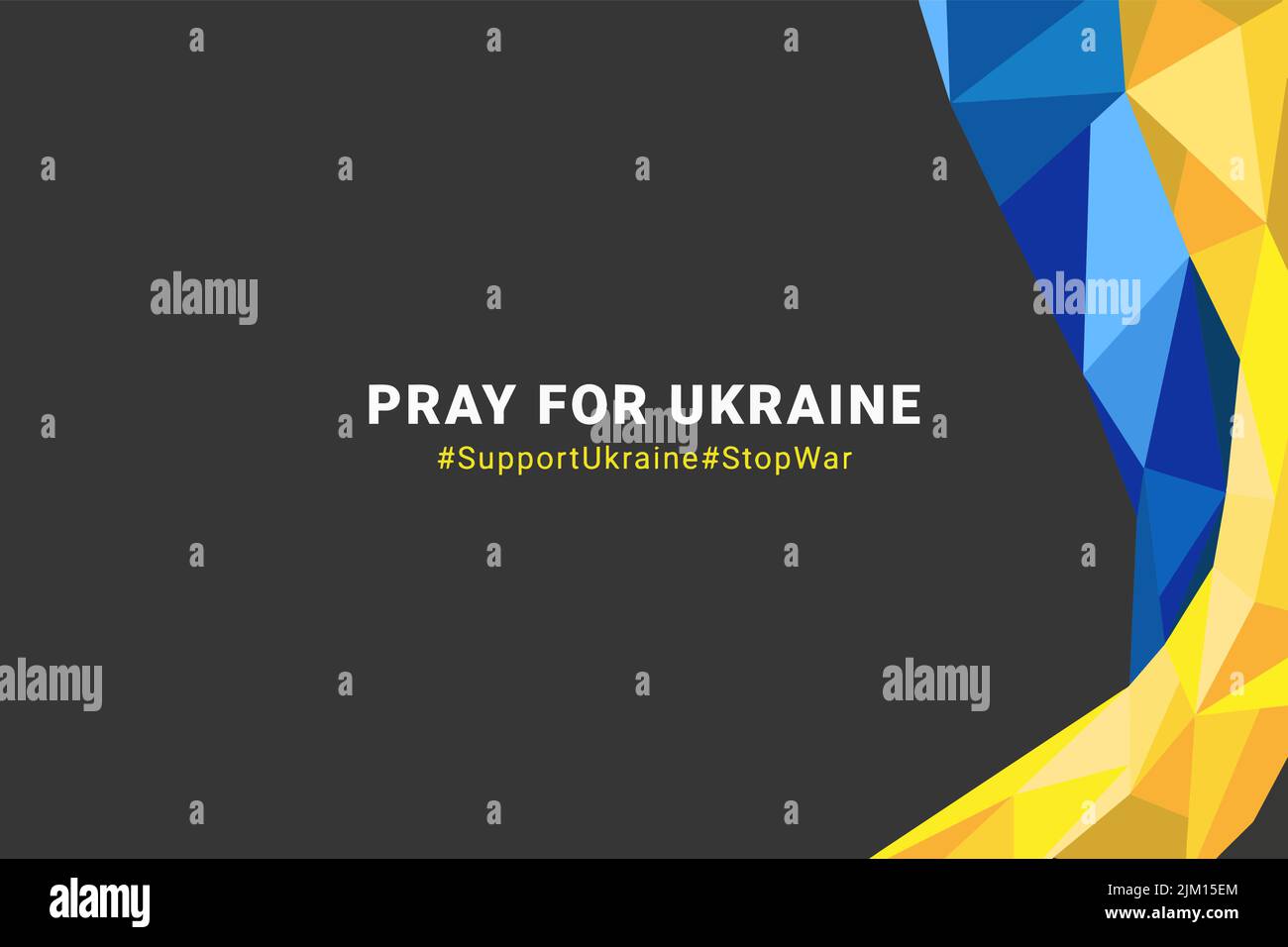 dark abstract grainy background ukraine flag vertical position vector support ukraine Stock Vector