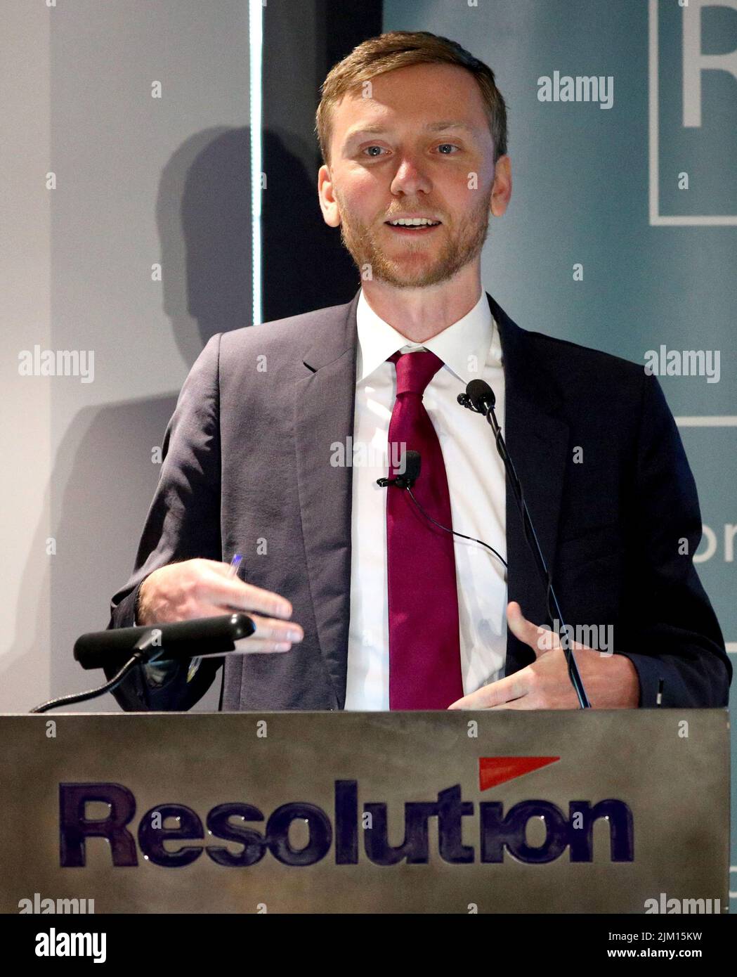 File photo dated 30/05/19 of director of the Resolution Foundation, Torsten Bell. Mr Bell has said he would be surprised to see more 0.5% increases in interest rates after today as the Bank of England is 'very worried' that a recession is looming. Issue date: Thursday August 4, 2022. Stock Photo