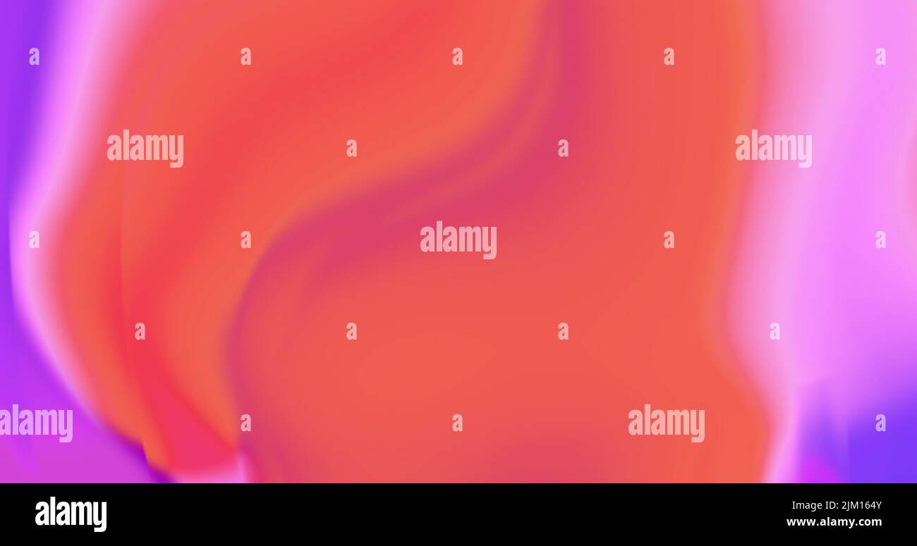 Image of glowing multi coloured gradient abstract out of focus shapes ...