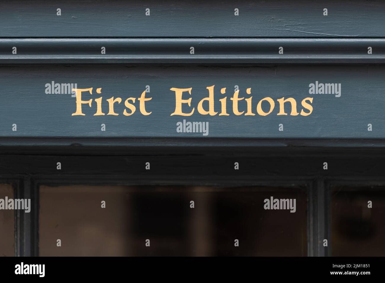 First Editions written on front of The King