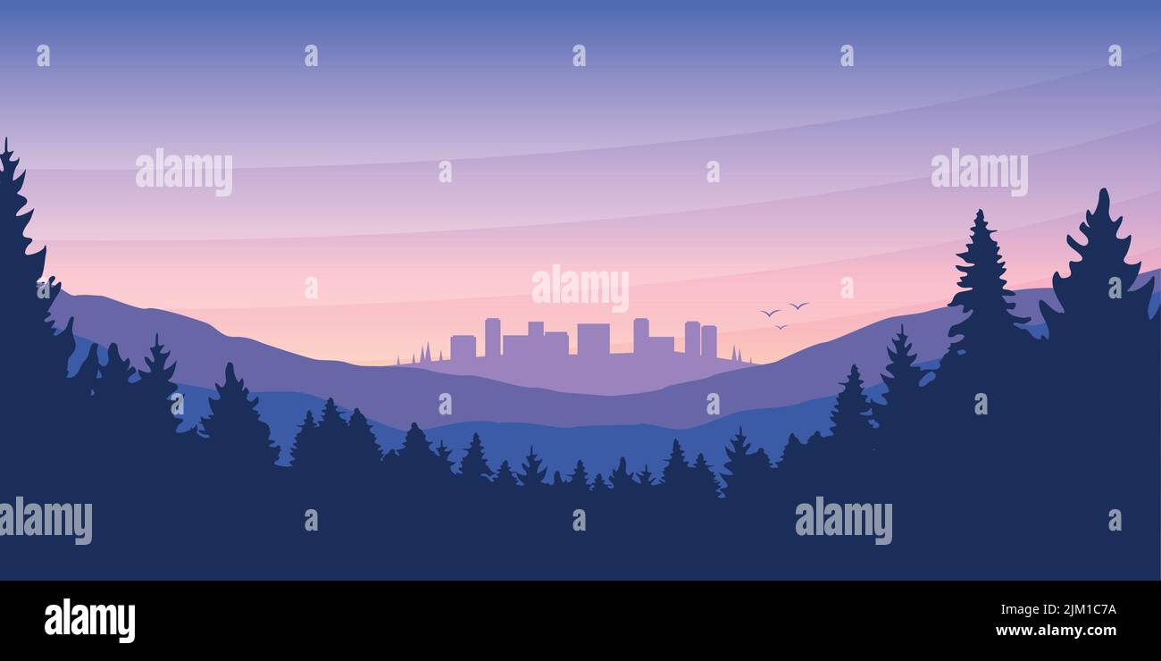 Alpin environment Stock Vector Images - Alamy