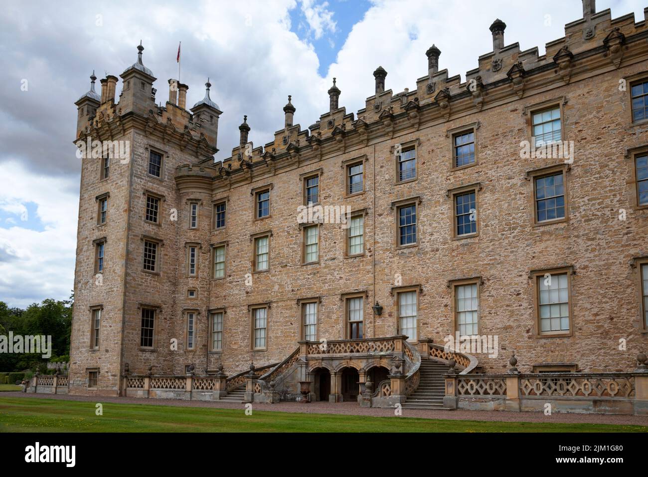 Floors Castle, Roxburgh Estate, Scottish Borders, Scotland, the largest