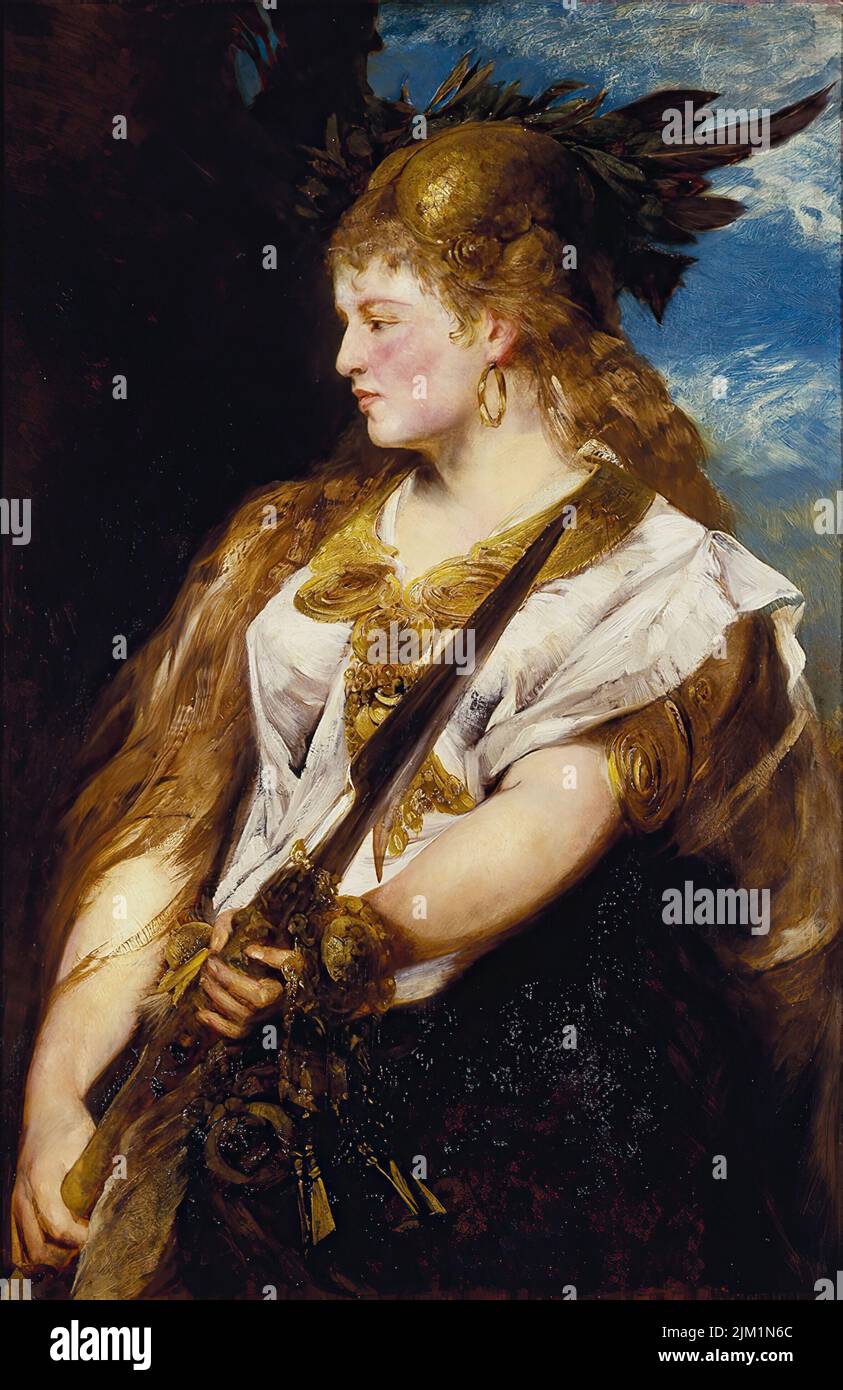 The Valkyrie. Museum: Bass Museum. Author: HANS MAKART. Stock Photo