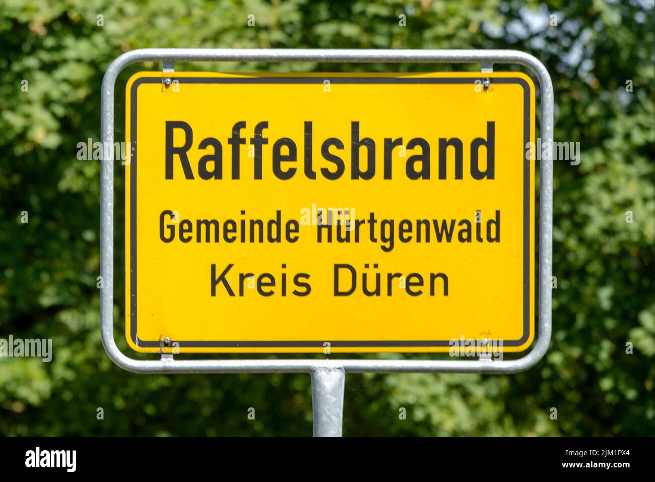Deutschland, NRW, Kreis Düren, Gemeinde Hürtgenwald, Raffelsbrand Stock Photo