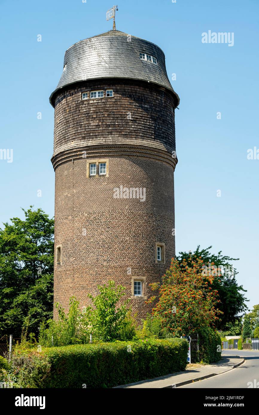 Deutschland, NRW, Kreis Düren, Merzenich, Wasserturm Stock Photo