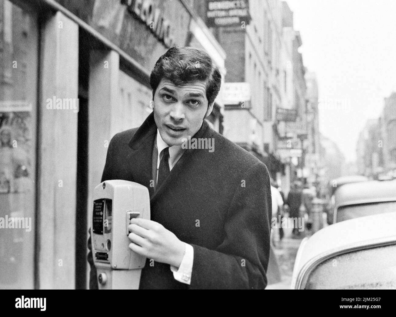 ENGELBERT HUMPERDINCK UK pop singer in 1968. Stock Photo