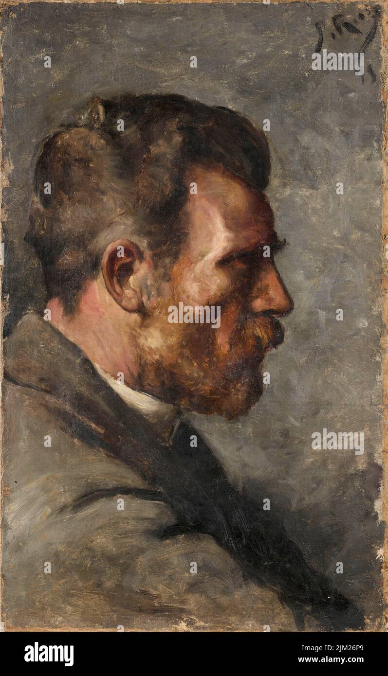 Don José Ruiz the artist's father. Museum: Musée Picasso, Paris Stock ...