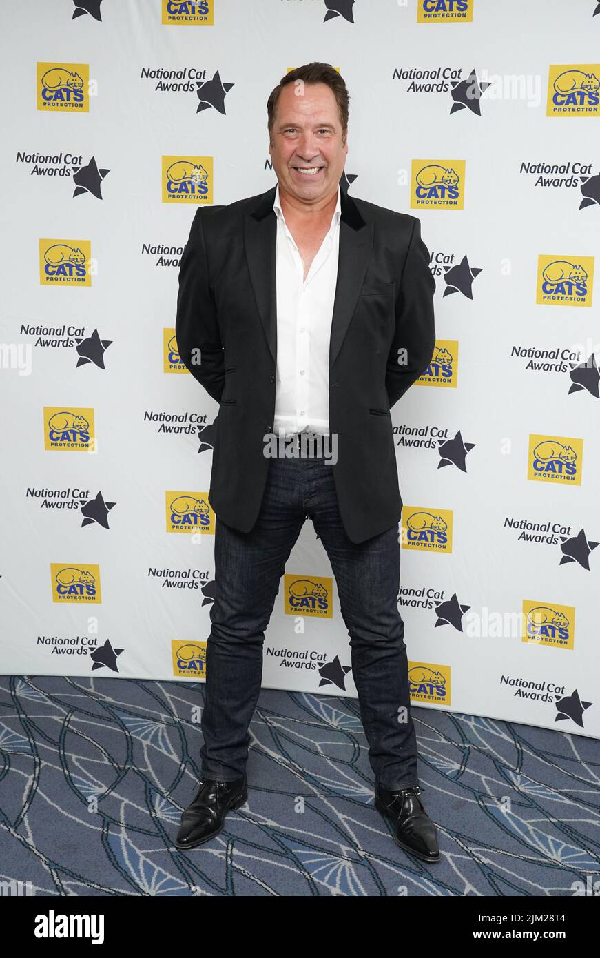 David Seaman attending the National Cat Awards at the Savoy Hotel, London. Picture date: Thursday August 4, 2022. Stock Photo