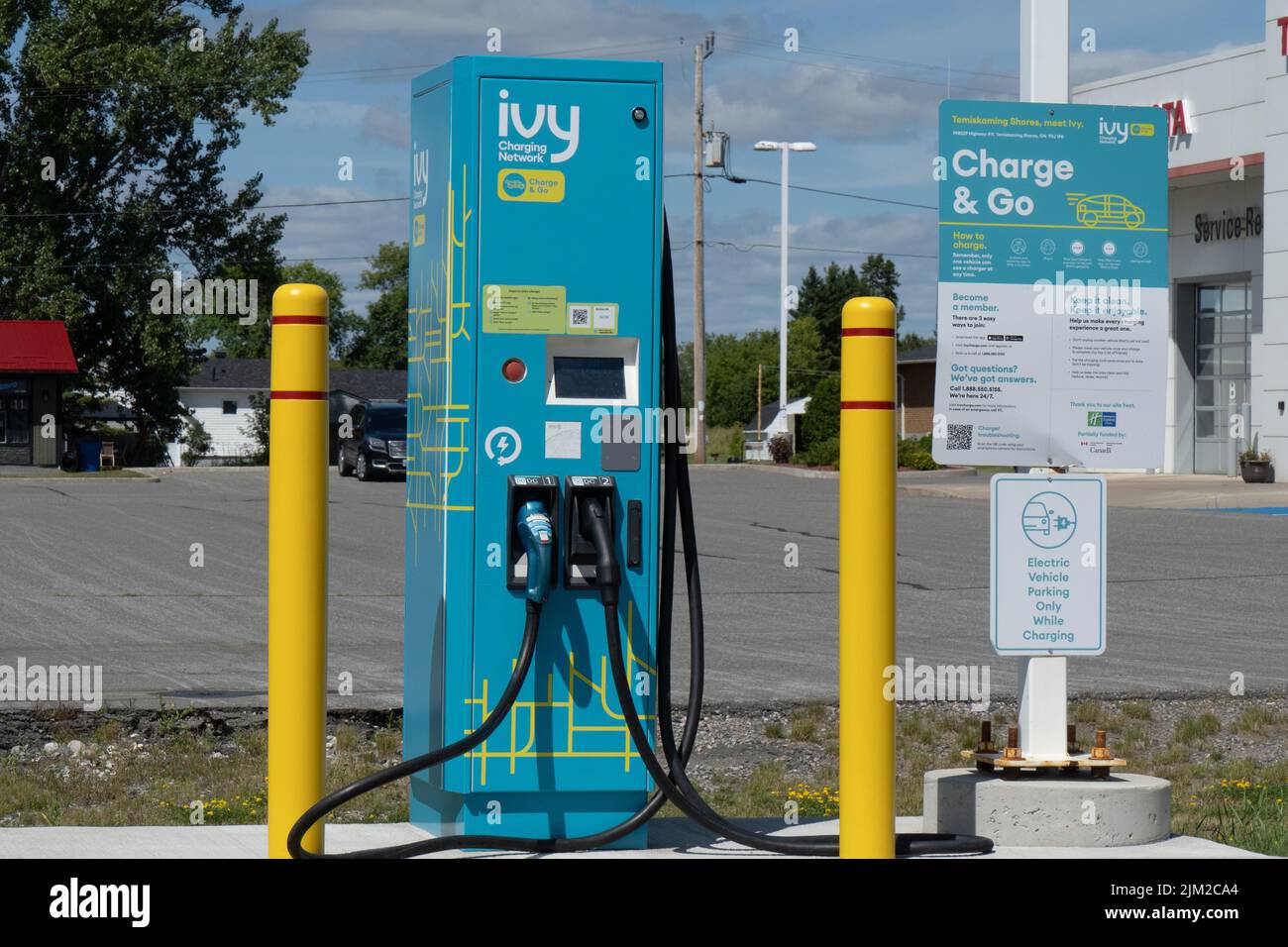 new-liskeard-ontario-canada-august-2-2022-ivy-electric-car-charger
