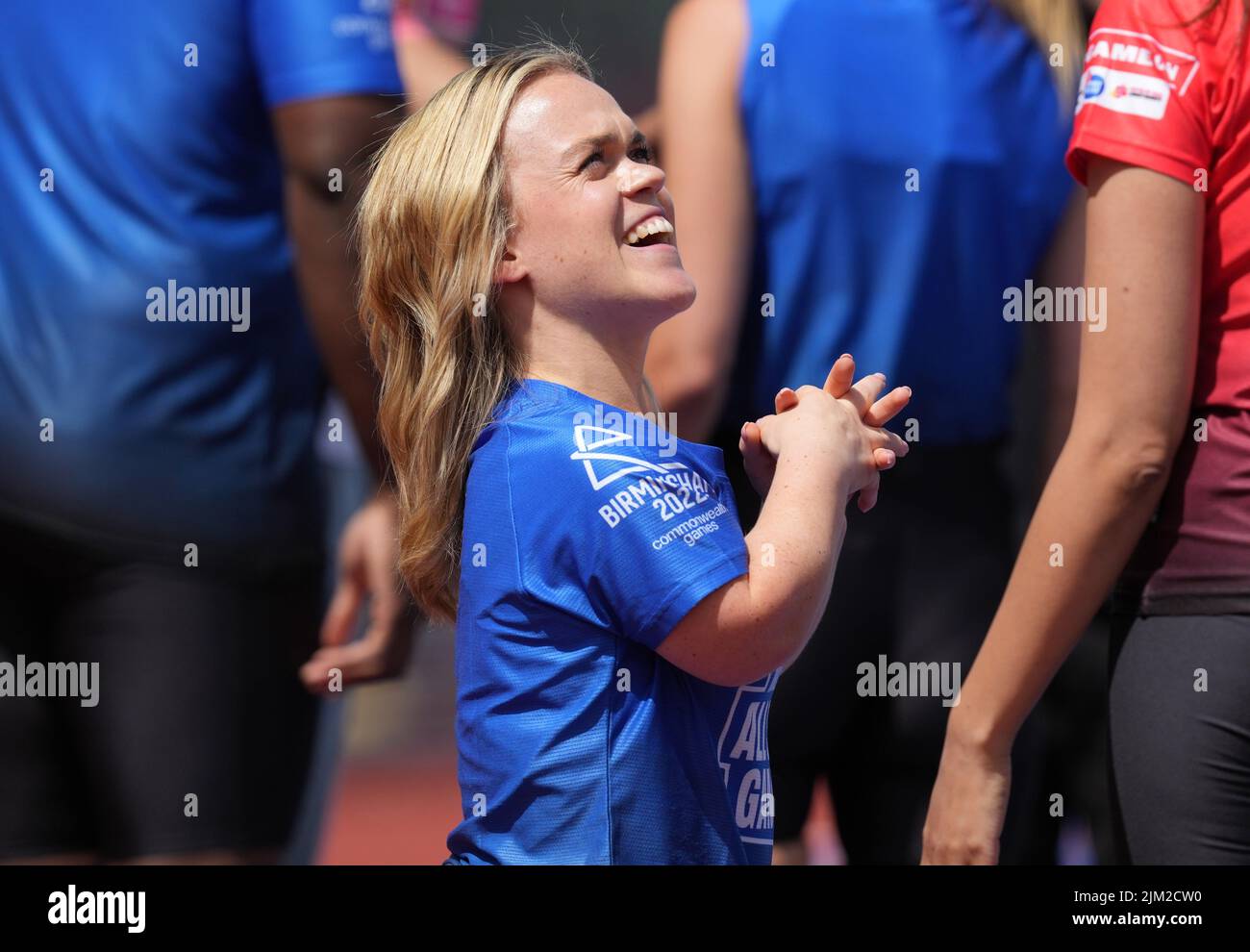 Team Blue captain Ellie Simmonds at Alexander Stadium on day seven of ...