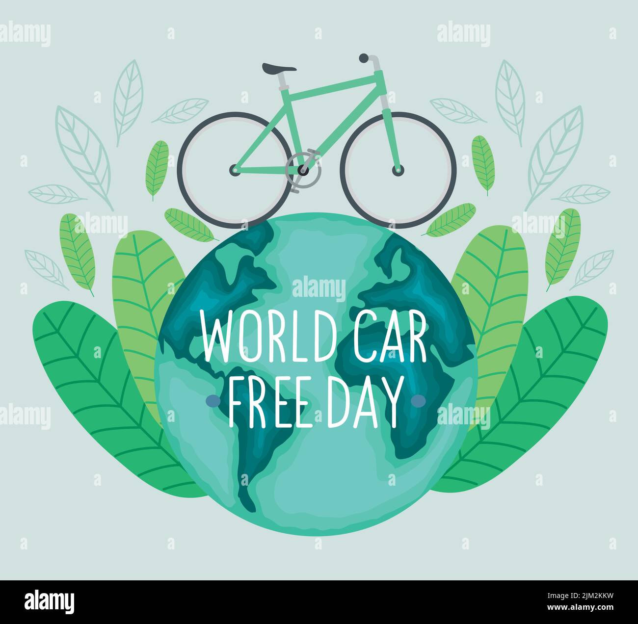 car free day lettering in earth Stock Vector Image & Art - Alamy