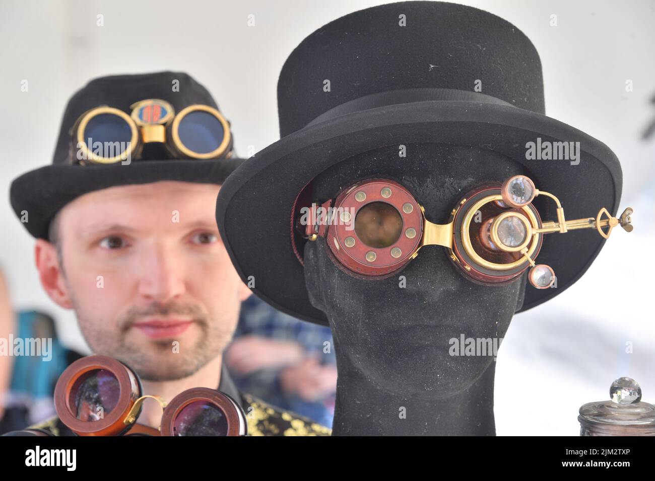 Moscow. Participants of the international festival of science and Geek