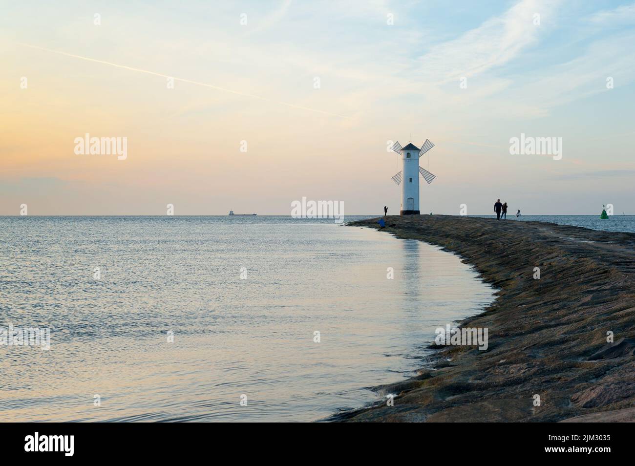 Stawa Młyny, Świnoujście, West Pomeranian Voivodeship; in Poland Stock Photo