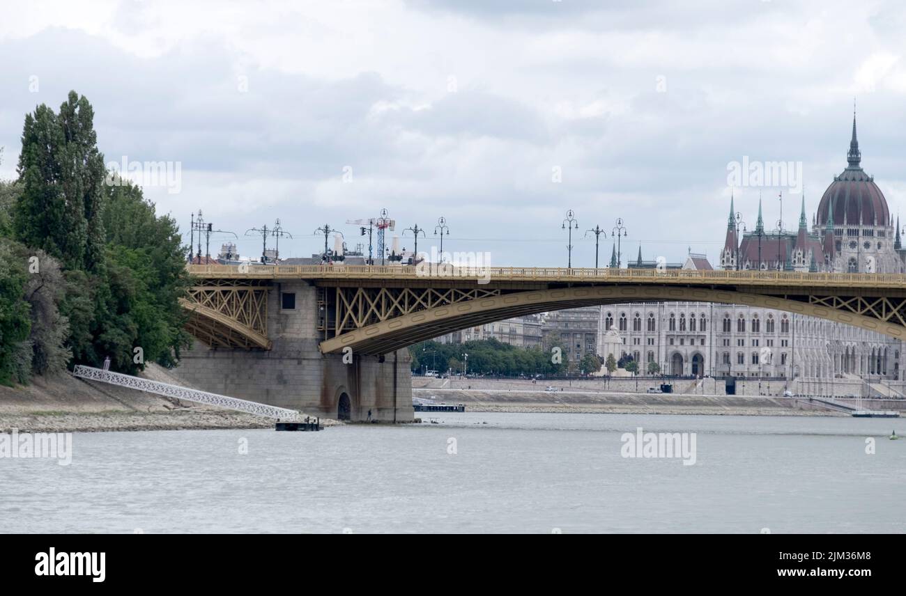 Budapest riverside architecture ,Hungary Stock Photo Alamy