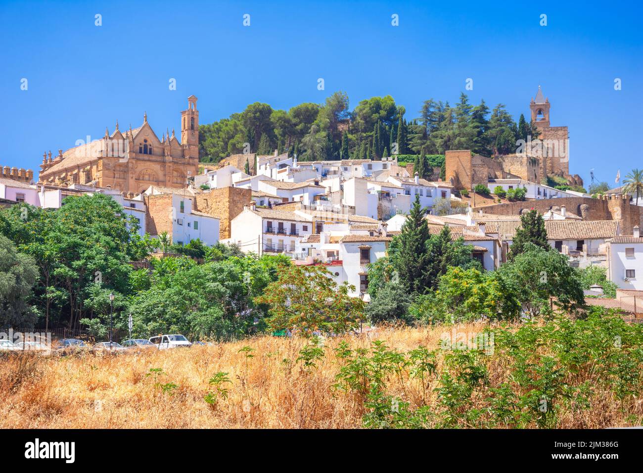 City of Antequera. Malaga Well of cultural interest by UNESCO, Spain. Stock Photo