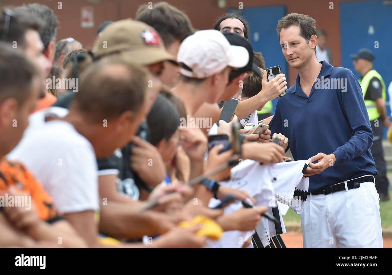 VILLAR PEROSA, ITALY - Friendly Match Beetween Juventus FC VS Juventus U23  - August 4, 2022 - Dreamstime