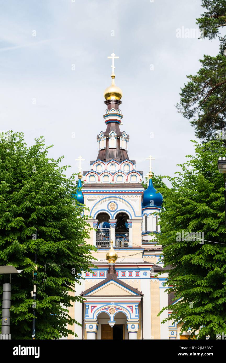 Temple of the Kazan Icon of the Mother of God in Jurmala. Orthodox ...