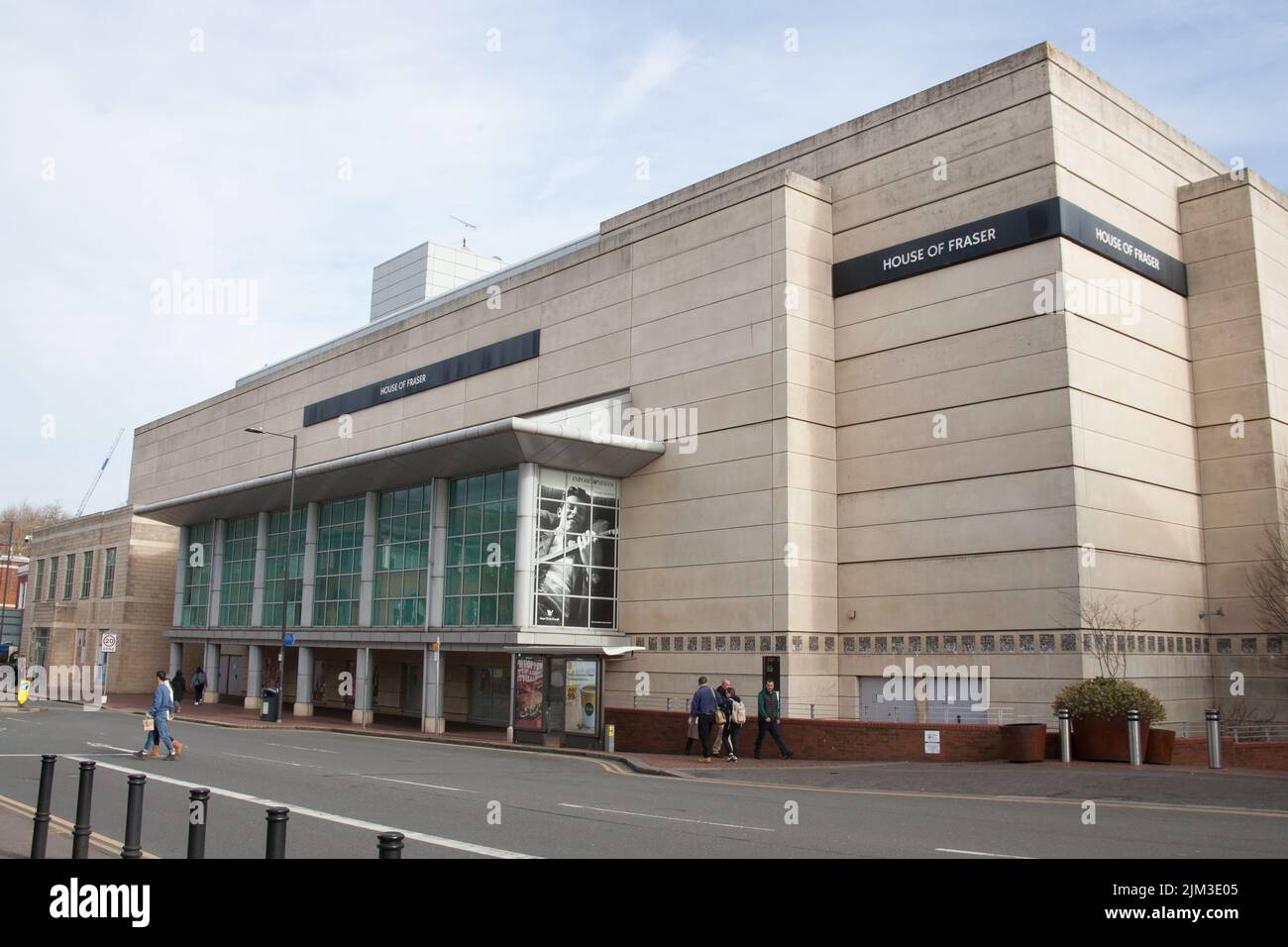 The House of Fraser building in Reading, Berkshire in the UK Stock Photo
