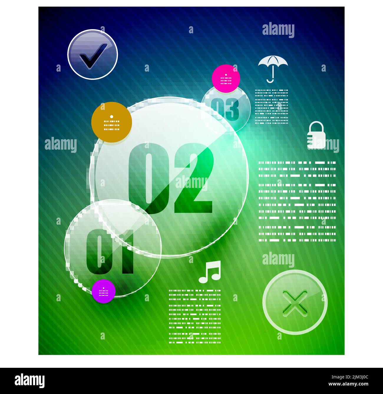 Glass circle infographic vector template Stock Vector Image & Art - Alamy