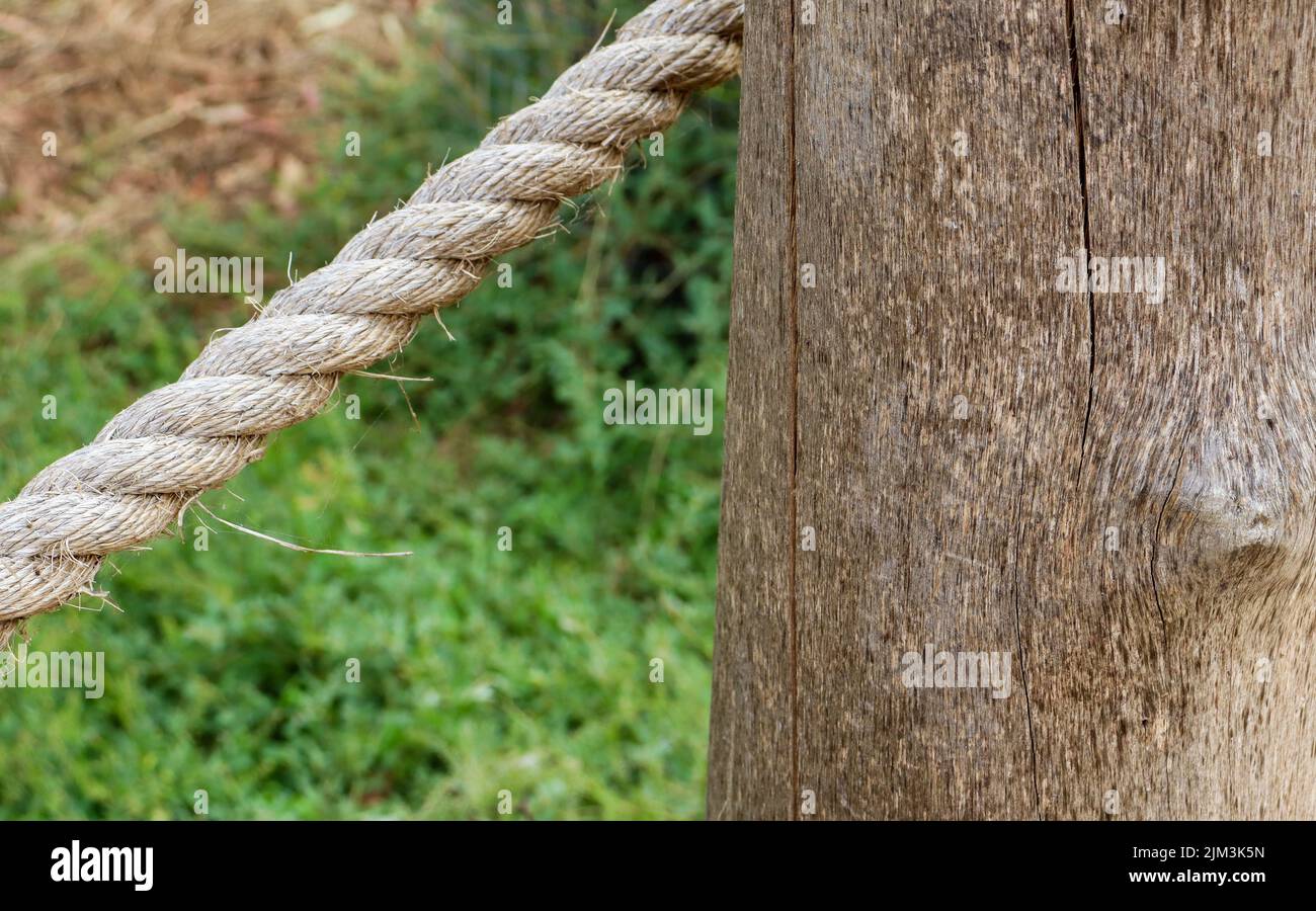 Wooden woven fencing hi-res stock photography and images - Alamy