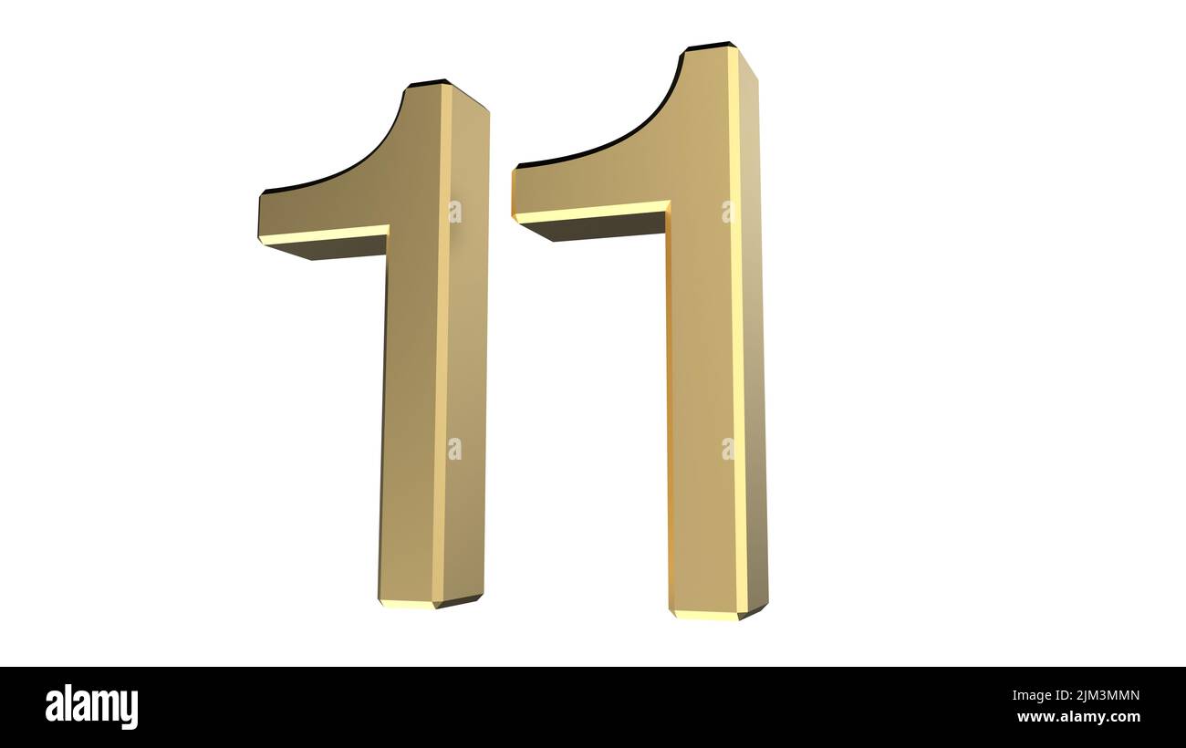 Number Gold Silver 3d Glass Crystal Anniversary Render Illustration 