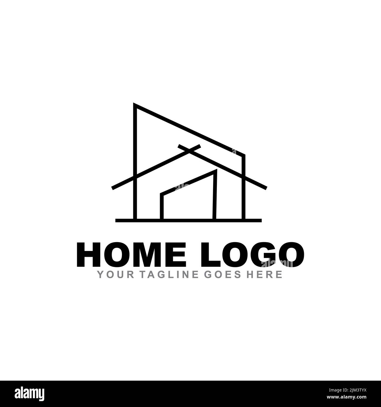 Home logo design inspiration vector template Stock Vector Image & Art ...