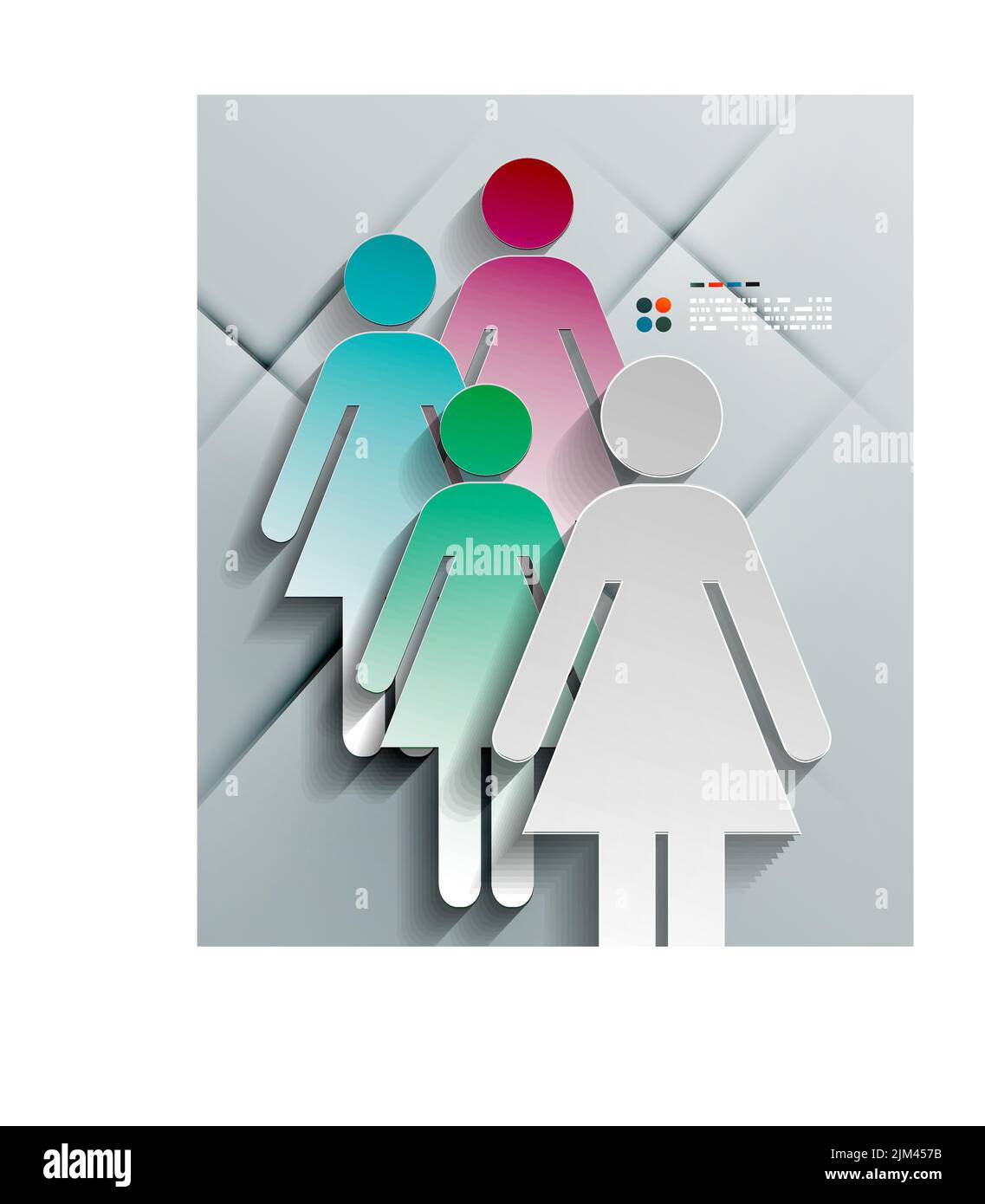 Illustration 3d woman on Stock Vector Images - Alamy