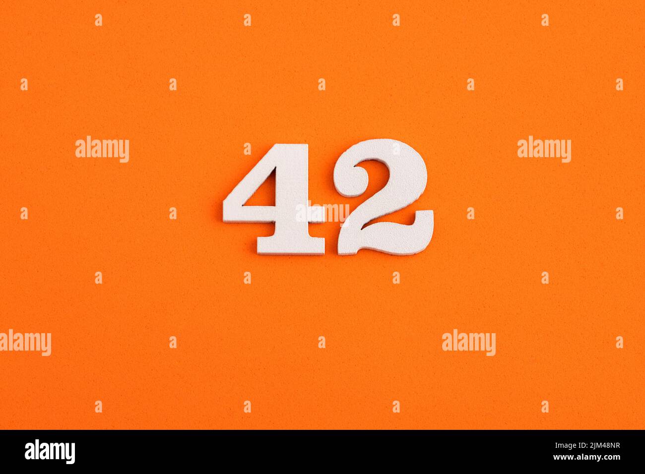 Number 42 hi res stock photography and images Alamy