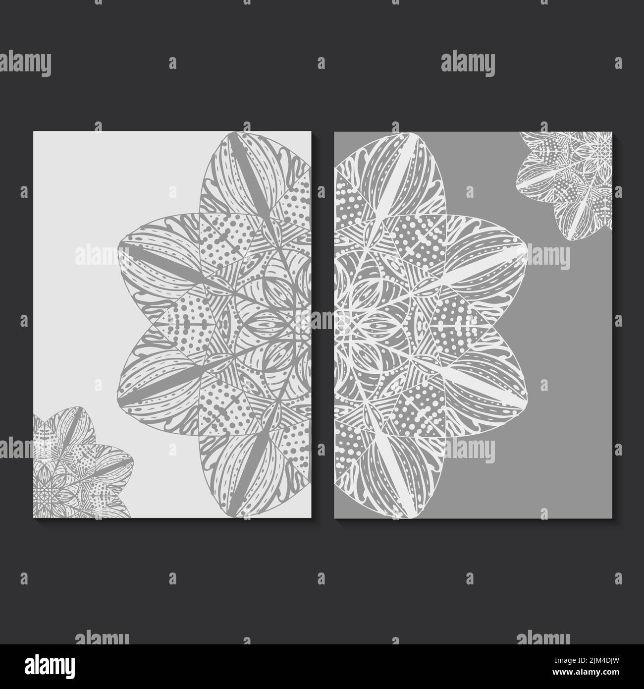 Grey Mandala Wall Art. Grey Bedroom Wall Decor Boho Living Room Wall