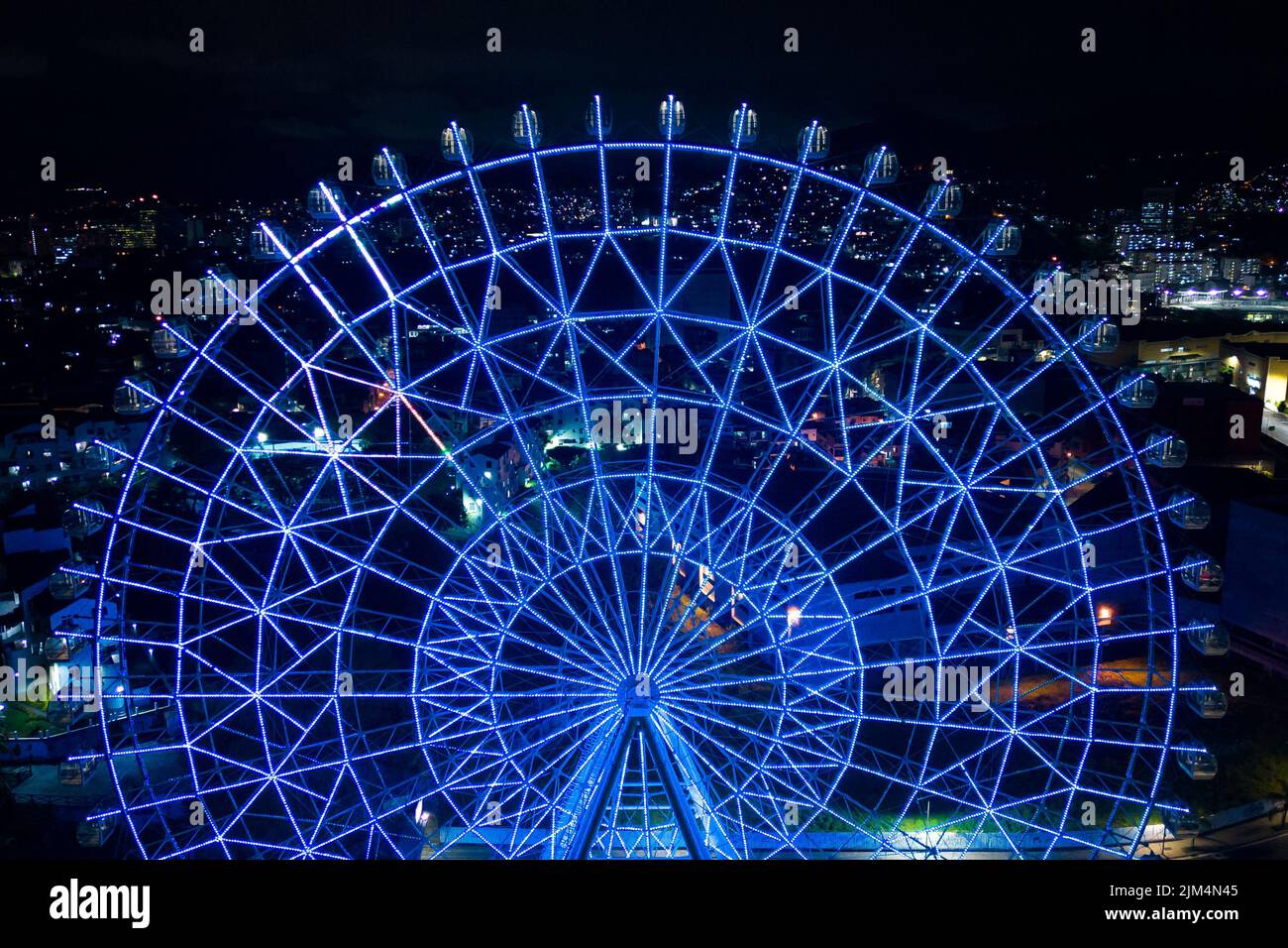 Rio de Janeiro, Brazil August 3, 2022 Yup Star (Rio Star) ferris