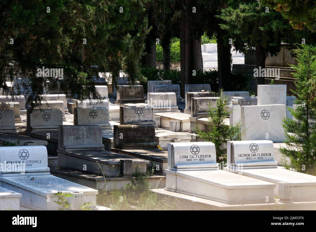 Jewish cemetery of thessaloniki hi-res stock photography and images - Alamy