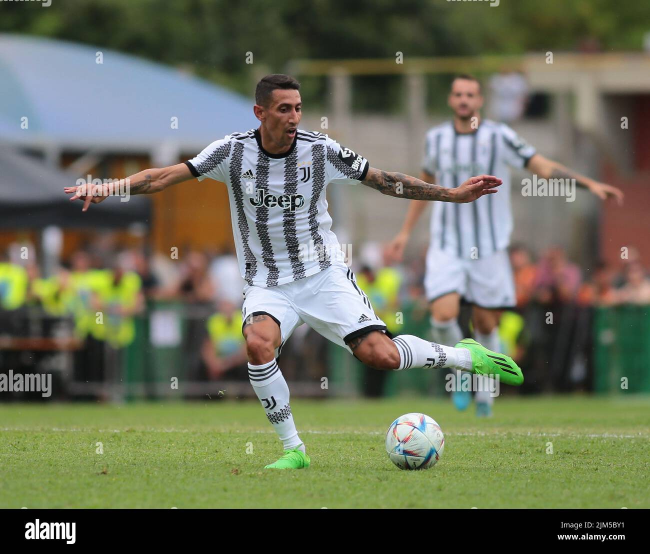 Juventus Fc Pre Season Match in Villar Perosa August 04, 2022 Stock Photo