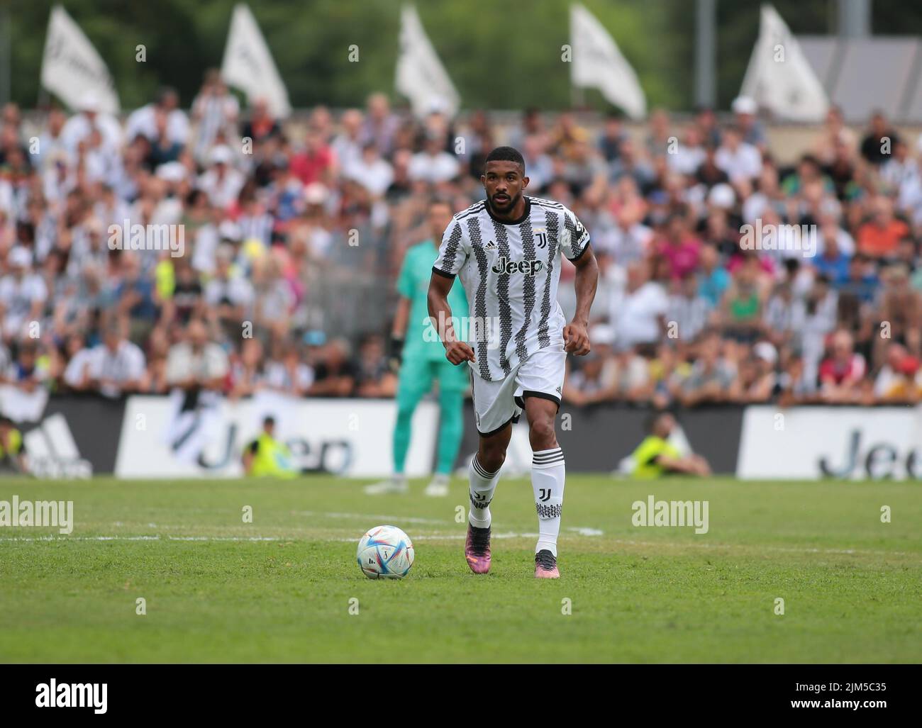 Juventus Fc Pre Season Match in Villar Perosa August 04, 2022 Stock Photo