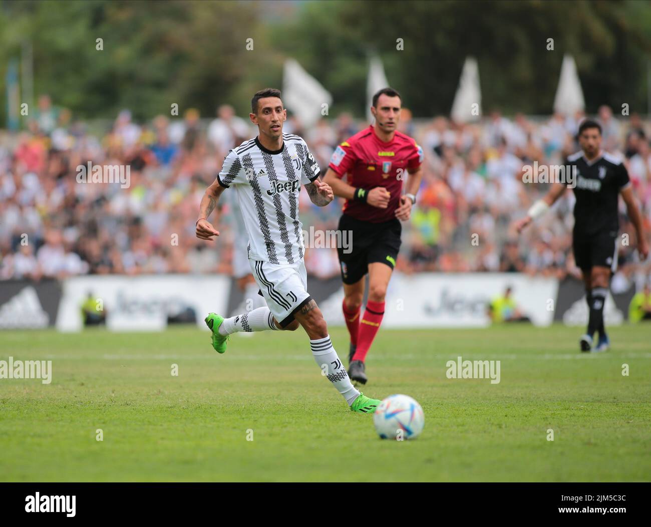 Juventus Fc Pre Season Match in Villar Perosa August 04, 2022 Stock Photo