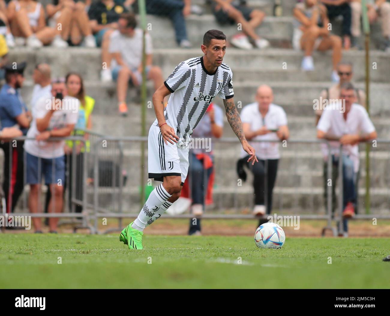 Juventus Fc Pre Season Match in Villar Perosa August 04, 2022 Stock Photo