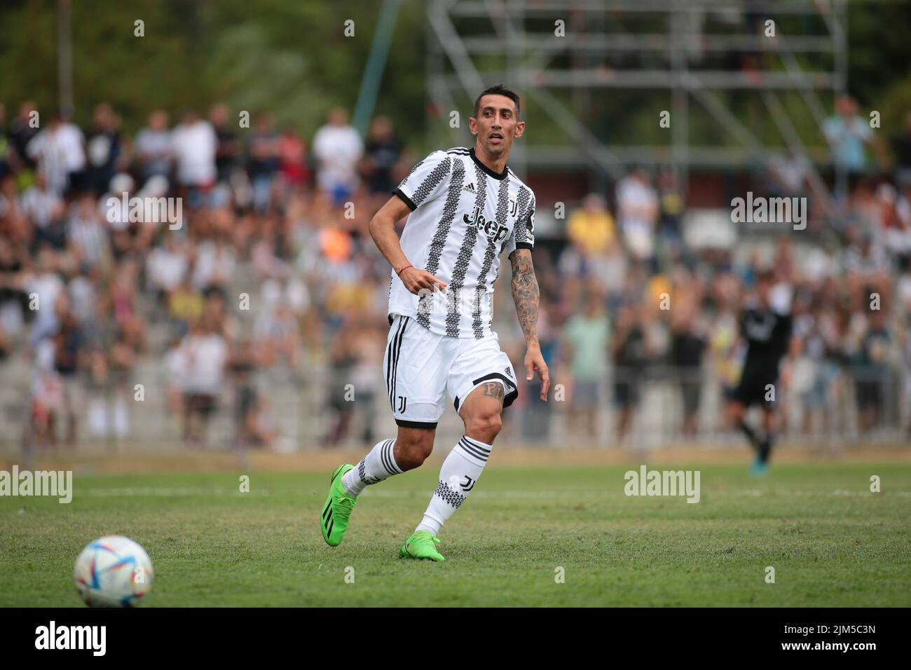 Juventus Fc Pre Season Match in Villar Perosa August 04, 2022 Stock Photo