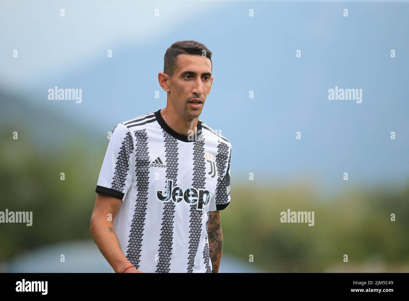 Juventus Fc Pre Season Match in Villar Perosa August 04, 2022 Stock Photo