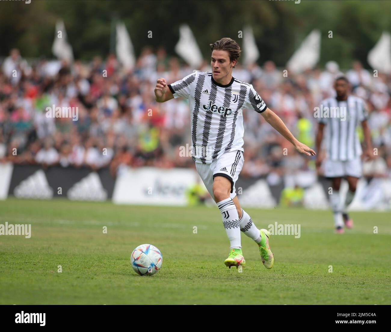 Juventus Fc Pre Season Match in Villar Perosa August 04, 2022 Stock Photo