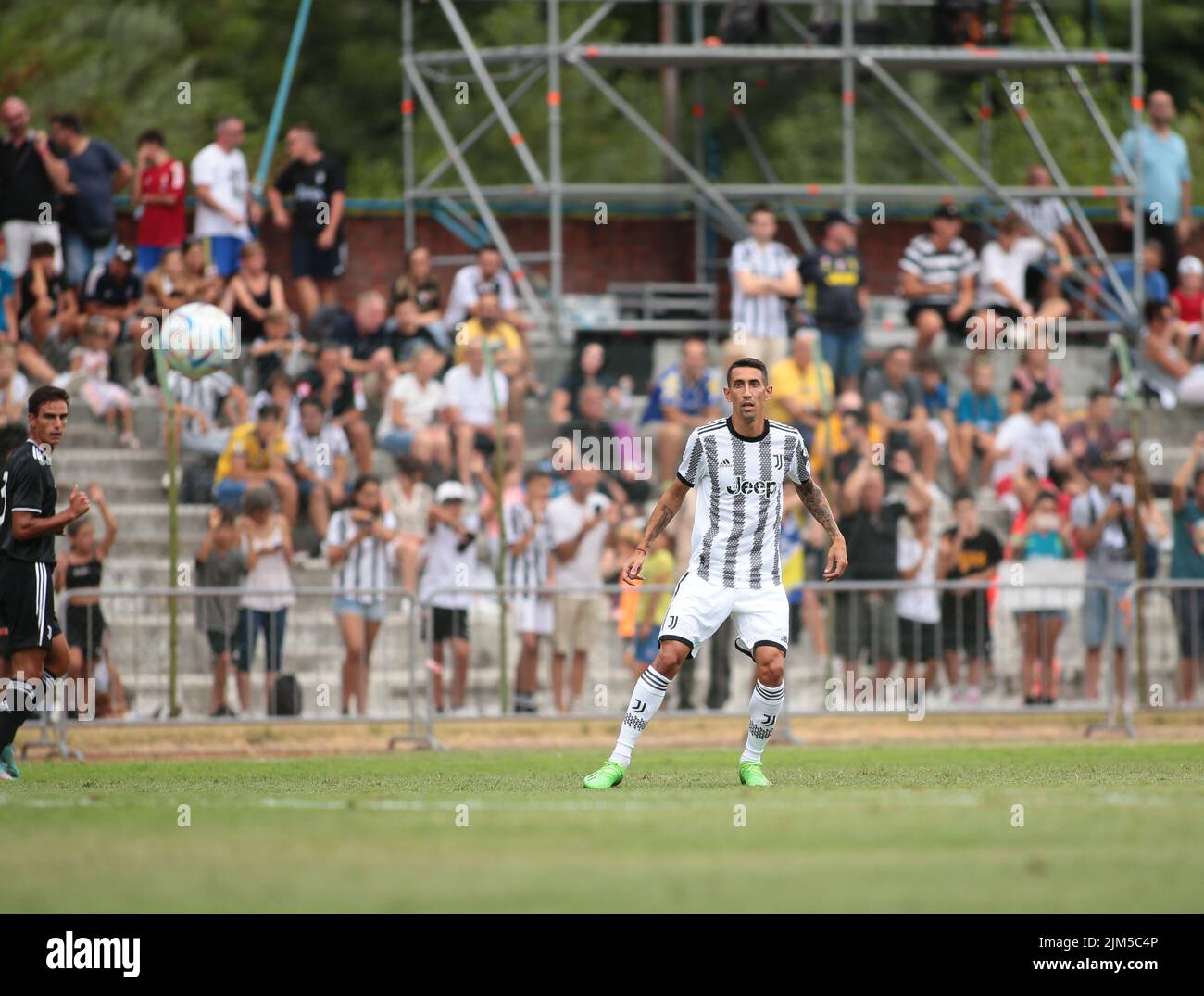 Juventus Fc Pre Season Match in Villar Perosa August 04, 2022 Stock Photo