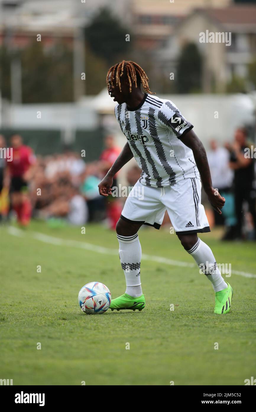 Juventus Fc Pre Season Match in Villar Perosa August 04, 2022 Stock Photo