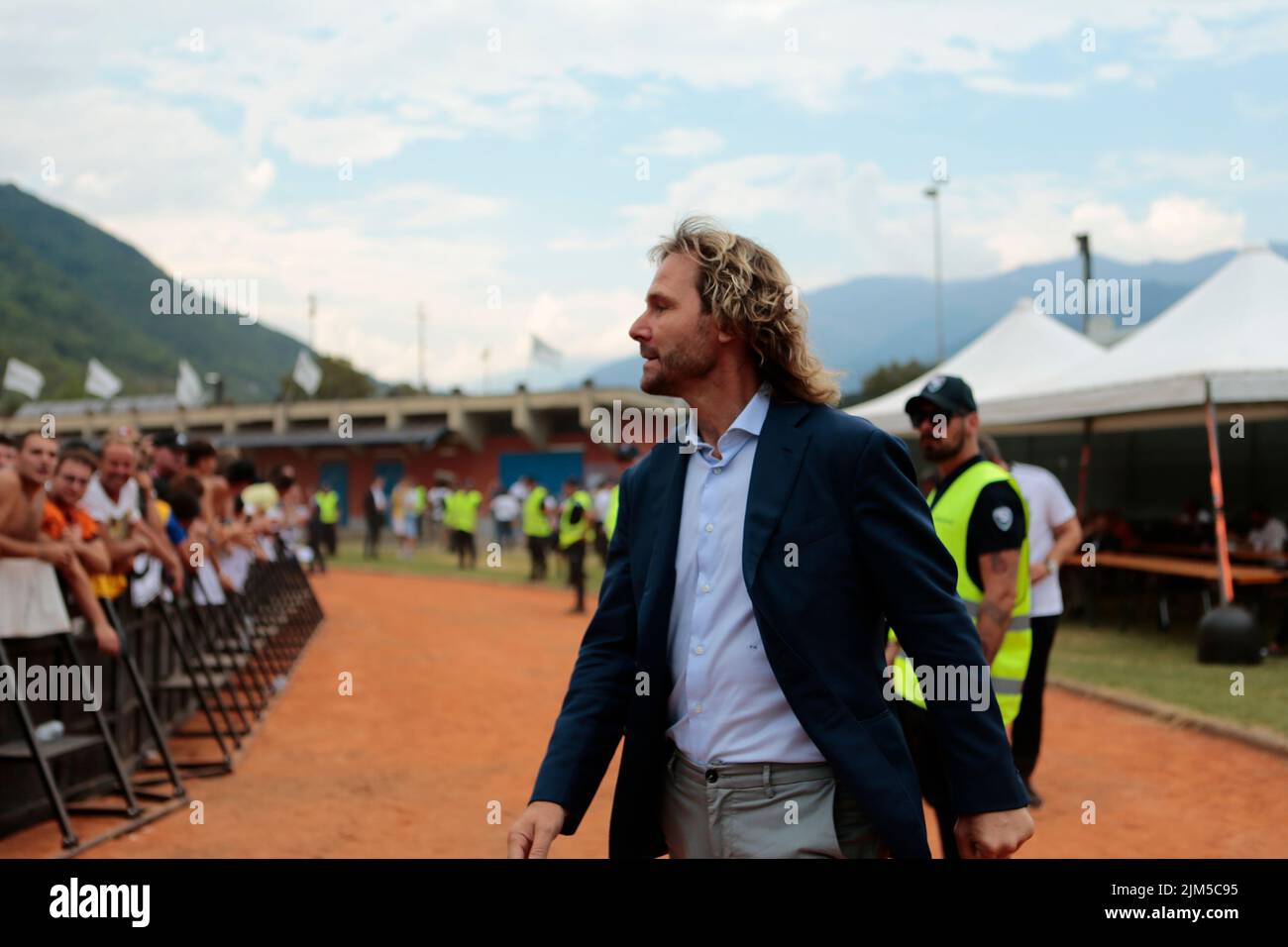 Juventus Fc Pre Season Match in Villar Perosa August 04, 2022 Stock Photo