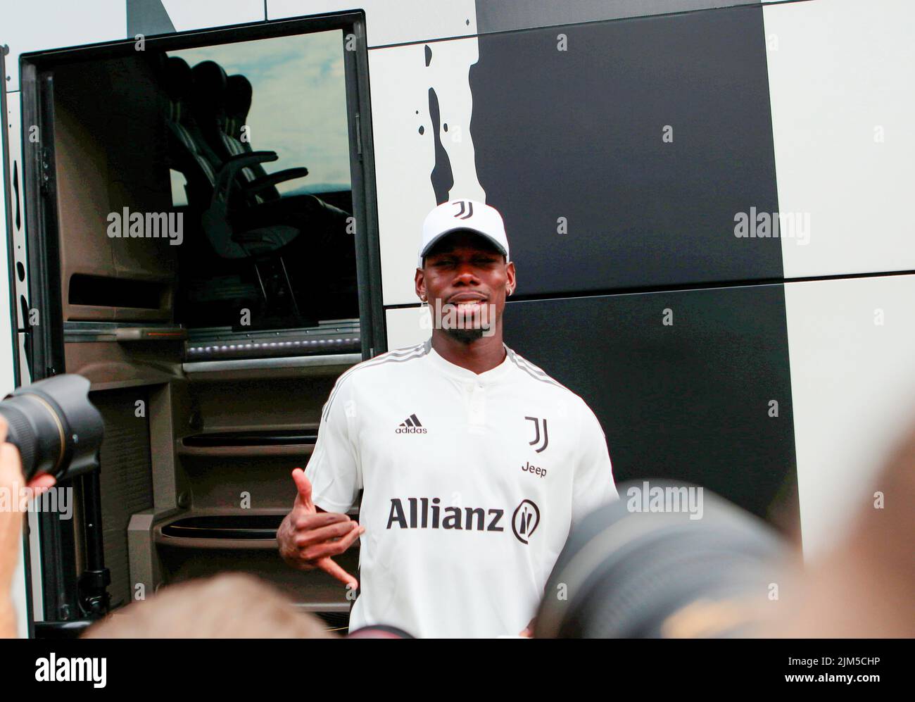 Juventus Fc Pre Season Match in Villar Perosa August 04, 2022 Stock Photo