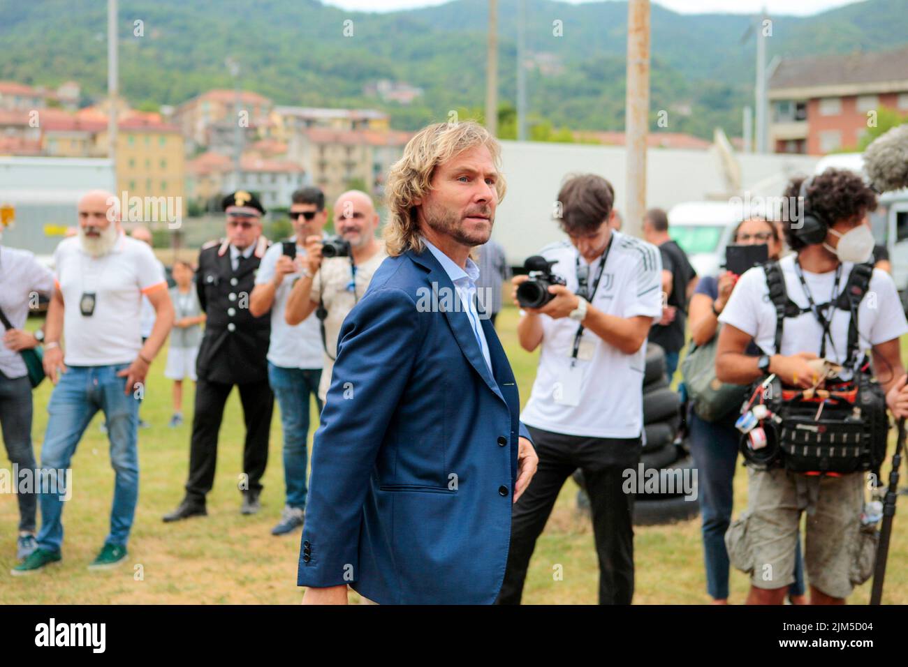 Juventus Fc Pre Season Match in Villar Perosa August 04, 2022 Stock Photo