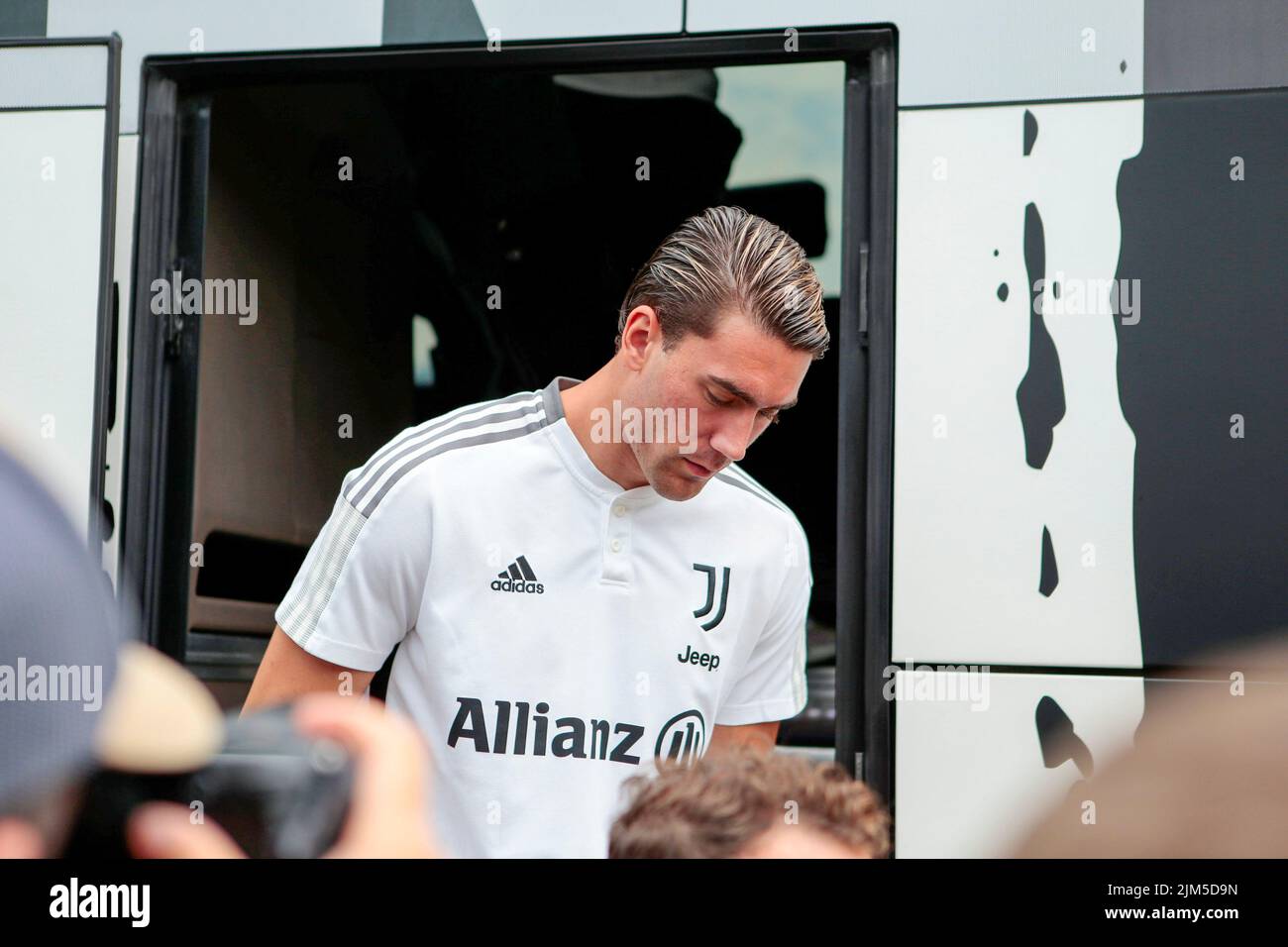 Juventus Fc Pre Season Match in Villar Perosa August 04, 2022 Stock Photo