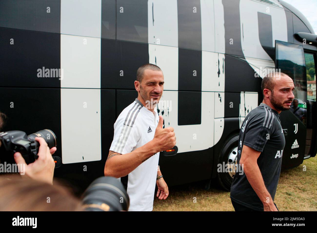 Juventus Fc Pre Season Match in Villar Perosa August 04, 2022 Stock Photo